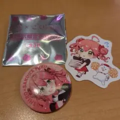 さくらみこ　スシローコラボ限定缶バッジ＆ピック
