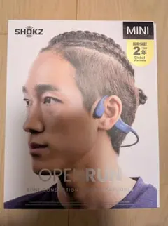 値下げ SHOKZ OPENRUN Mini ブルー 訳あり おまけ付き