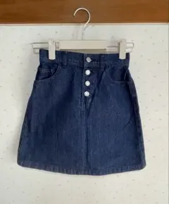 デニム ミニスカート Sサイズ ボタン付き