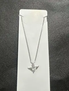 シルバー ハート ペンダント ネックレス