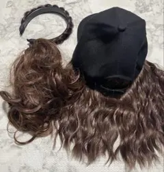 ウィッグ　エクステ　セット