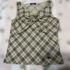美品BURBERRY BLUELABEL ノバチェック　タンクトップのサムネイル