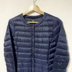 UNIQLO ユニクロ ウルトラライトダウンノーカラージャケット S 収納袋無
