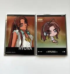 エイリアンステージ 悪魔 天使 カフェ 中国 限定 HYUNA ヒョナ トレカ