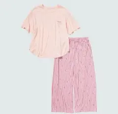 リサ・ラーソン×UNIQLO UTルームセット ピンク ルームウェア Tシャツ