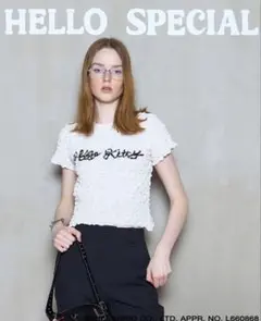 即完売品シャーリングTシャツHELLOKITTY×MAISONSPECIALのサムネイル