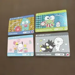 サンリオ カードダス2 カード ポチャッコ　けろっぴ　ハンギョドン　バツ丸
