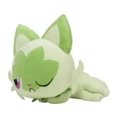 ポケモン ピカピカボックス2023 初夢ぬいぐるみ ニャオハ　タグ付き