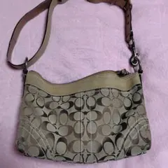 COACH ショルダーバッグ ベージュ