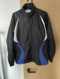 ナイロンジャケット Mサイズ 黒/青