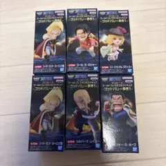 ワンピース ワーコレ　ゴッドバレー　6体セット
