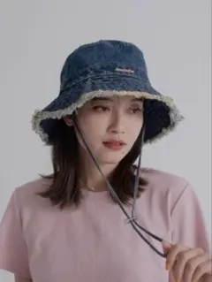 ジュメロ jumelle denim damage straphat