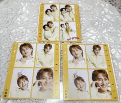 小島健　正門良規　Aぇ!group 2shot4カットTVfun ※両面3枚