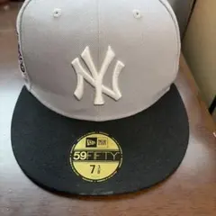 New Era 59FIFTY キャップ 7 3/8 グレー/ブラック