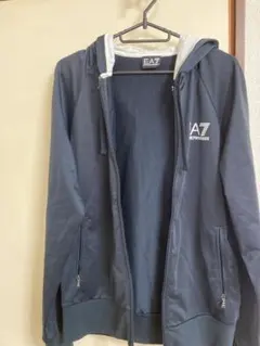 EA7 Emporio Armani フルジップパーカー ネイビー