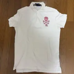 Ralph Lauren RUGBY ポロシャツ スカル刺繍 ホワイト Sのサムネイル