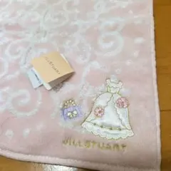 JILLSTUART タオルハンカチ ピンク