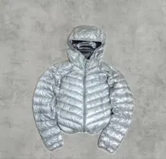 짱*様 old UNIQLO 00s down jacket y2k 光沢 短丈