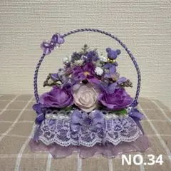フラワーソープバスケットNo.34