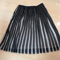 ストライプ プリーツスカート Sサイズ