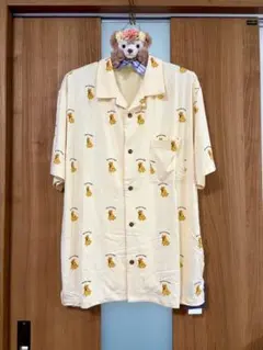 希少美品】 カネコイサオ レアモデル シャツ レギュラーカラー ベアー 