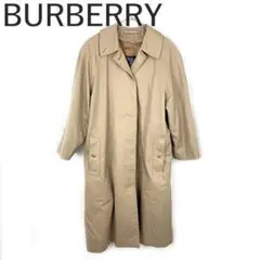 バーバリー BURBERRY ステンカラーコート チェック柄ライナー付 ベージュ