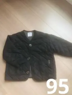B.CLOSET キルティングジャケット 黒　95cm