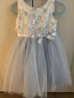 花柄刺繍チュールドレス 4Tのサムネイル