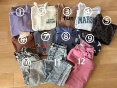 キッズトレーナーセット 100cm〜120cm