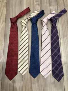 【5本セット】ネクタイ まとめ売り【美品】