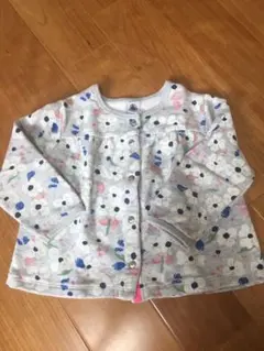 プチバトー  カーディガン  トレーナー  81cm  18m  80  花柄