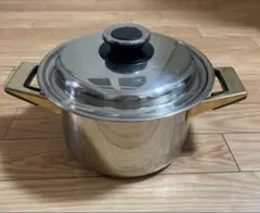 (220)レインボークッカー両手鍋　19センチ深型新品未使用保証書付き　説明必読 Tupperware タッパーウェア レインボークッカー 両手鍋 深鍋 19cm