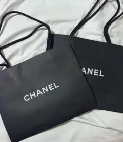 CHANEL シャネル ショッピングバッグ ショッパー 2枚セット