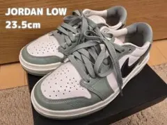 Nike Air Jordan 1 Low(GS) ホワイト/グリーン 23.5