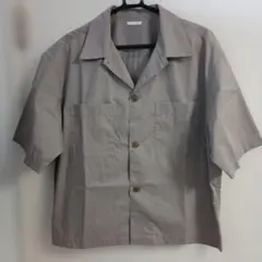 GUメンズ 半袖ワークシャツ