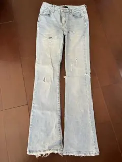 INGNI イング　ダメージ加工ジーンズ　デニム