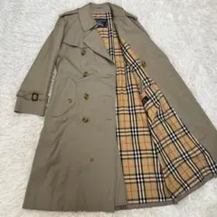 イヴサンローラン　金ボタン　YSL　カサンドラロゴ　トレンチコート　ベルテッド イヴサンローラン 金ボタン YSL カサンドラロゴ トレンチコート