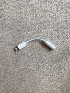 iPhone イヤホン　変換アダプター
