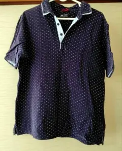 BEAMS HEART ポロシャツ ドット柄 Lサイズのサムネイル