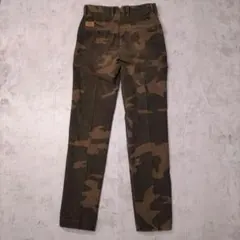 BEAMS 迷彩柄 コーデュロイパンツ ストレート S ミリタリー アメカジ