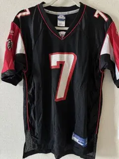 393☆リーボック☆NFLファルコンズ☆アメフトゲームシャツ☆チームロゴ