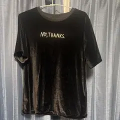 フォーエバー21 Tシャツ　ベロア生地のサムネイル