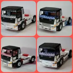 4色セット☆デコトラプラモデル作製用金華山シール（フラワー）のサムネイル