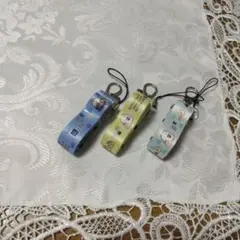 はま寿司×すみっコぐらし　ネックストラップ 3個セット