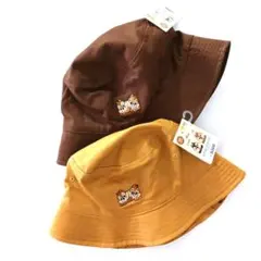 ●新品 韓国ダイソー チップとデール リバーシブルバケットハット2個セット