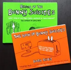 洋書 2冊セットThe book of bunny suicides 自殺ウサギ