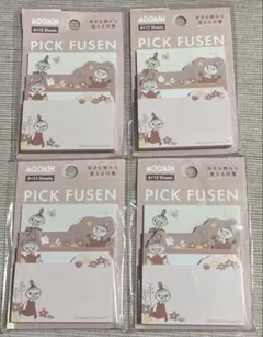 ムーミン リトルミイ ピック付箋 4個まとめ売り