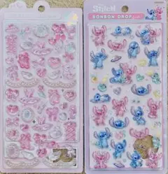 正規品　ボンボンドロップシール　スティッチ エンジェル　がーりーボンボン