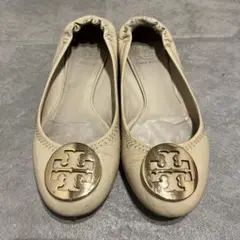 エナメル フラットシューズ
