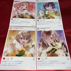 カッコウの許嫁　31巻購入特典　イラストカード　4枚セット